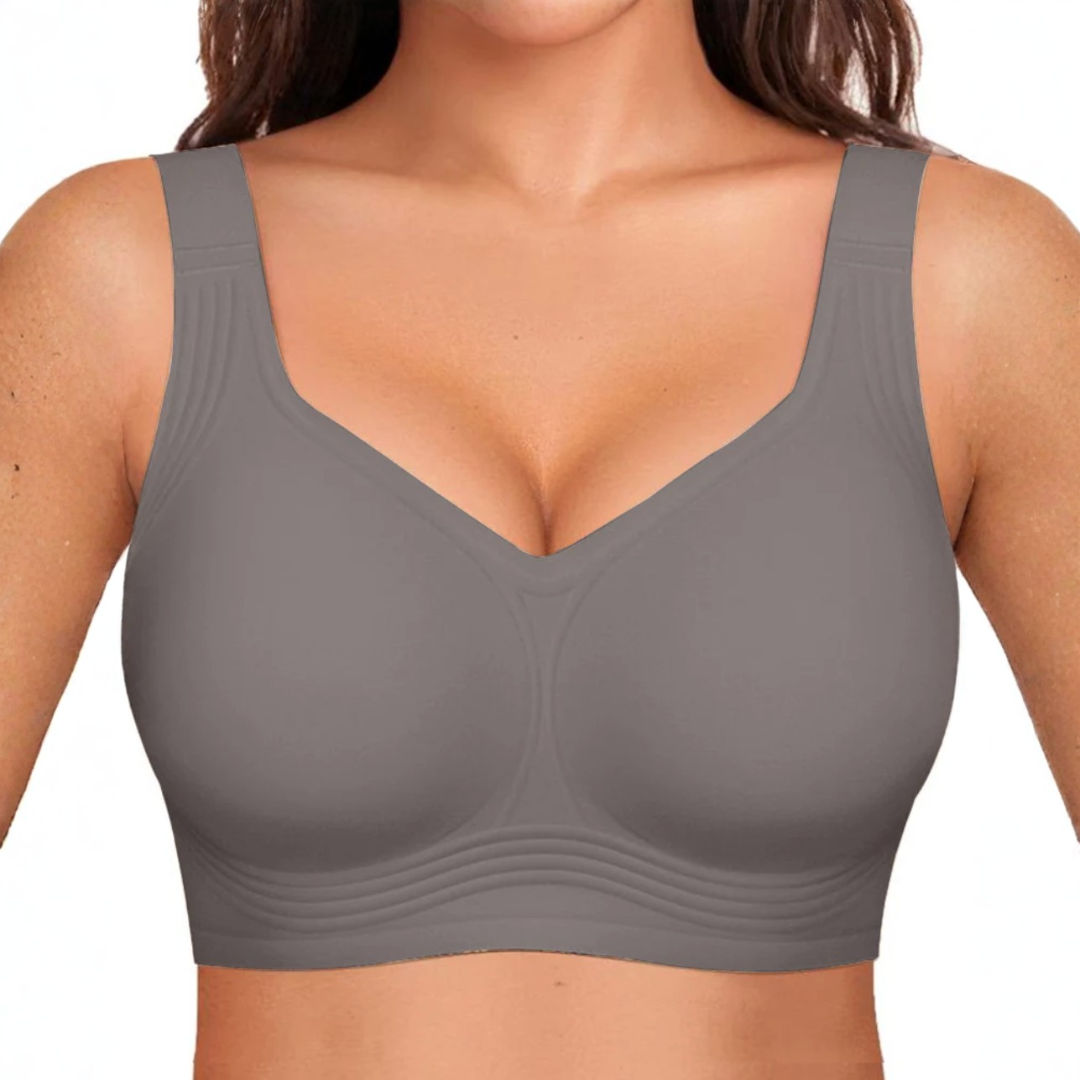 Women’s Supportive Wireless Push-Up Bra – Full Coverage, Seamless, Plus Size
