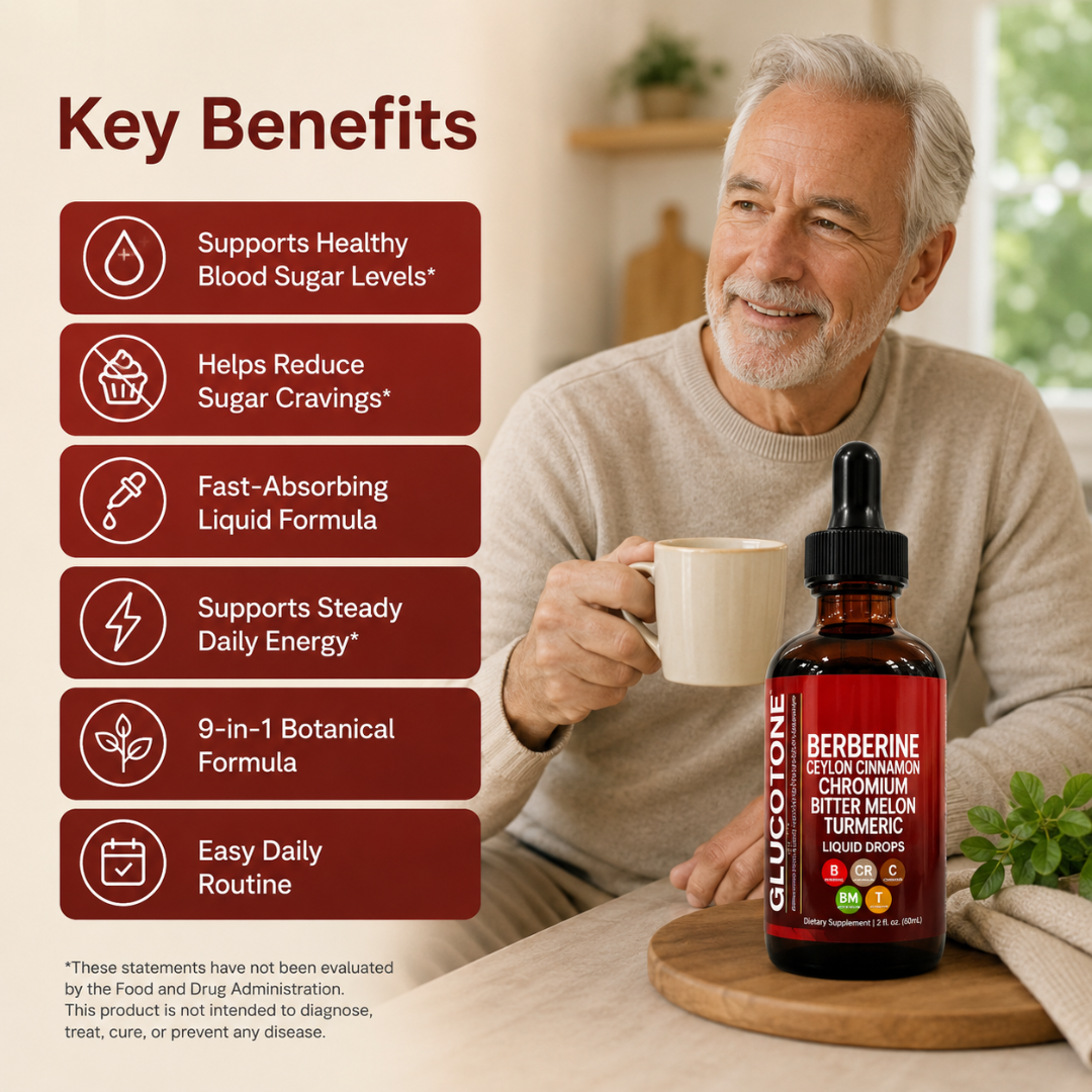 Berberine Liquid Drops - Lower Blood Sugar Naturally