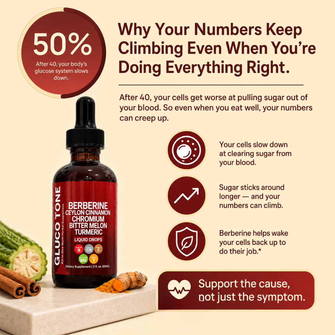 Berberine Liquid Drops - Lower Blood Sugar Naturally