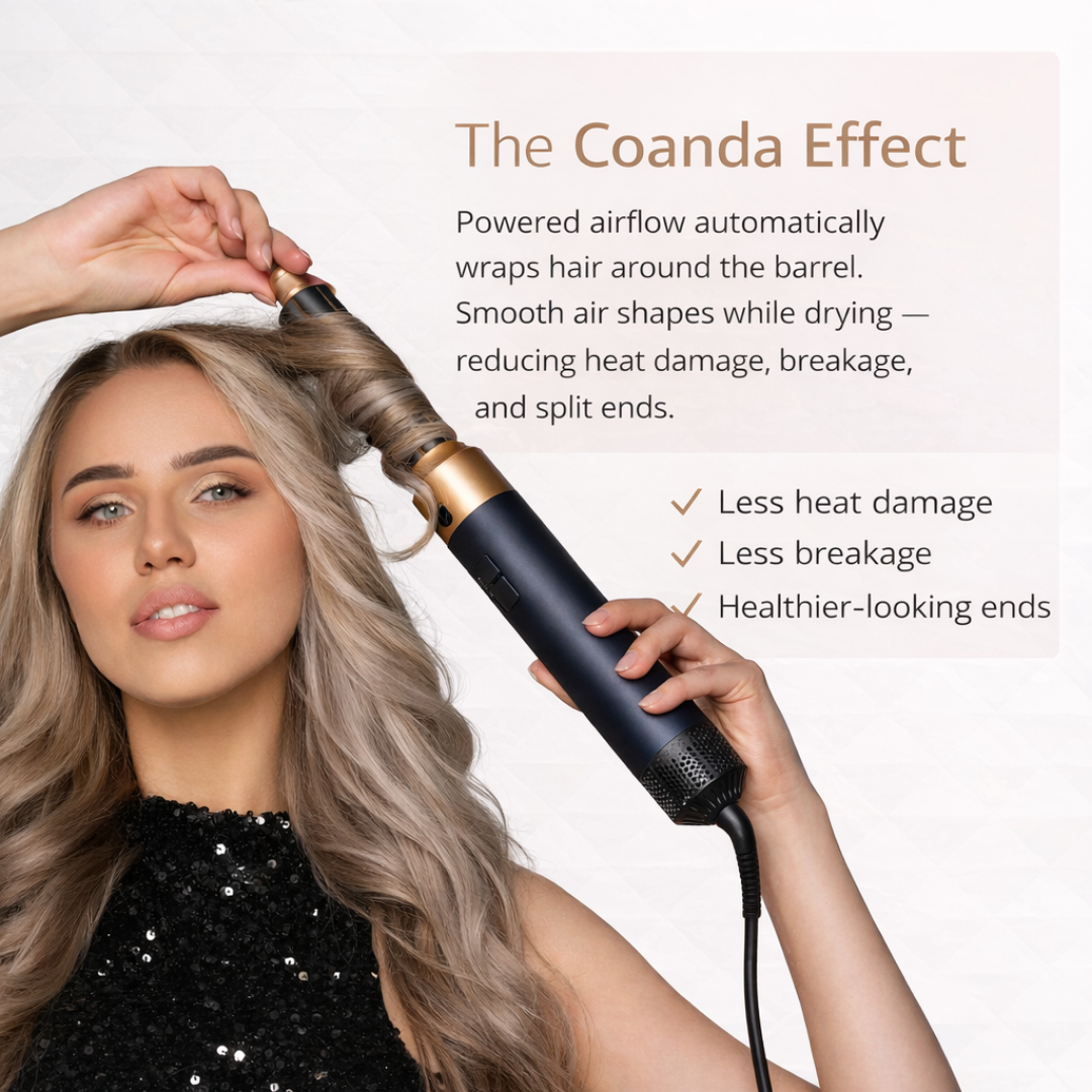 AirStyler Pro — Dry, Curl & Style Your Hair. One Tool.