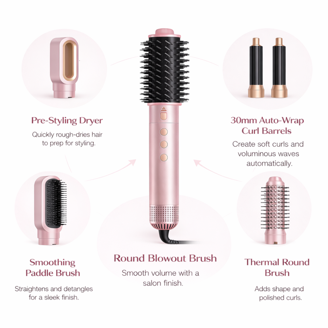 AirStyler Pro — Dry, Curl & Style Your Hair. One Tool.