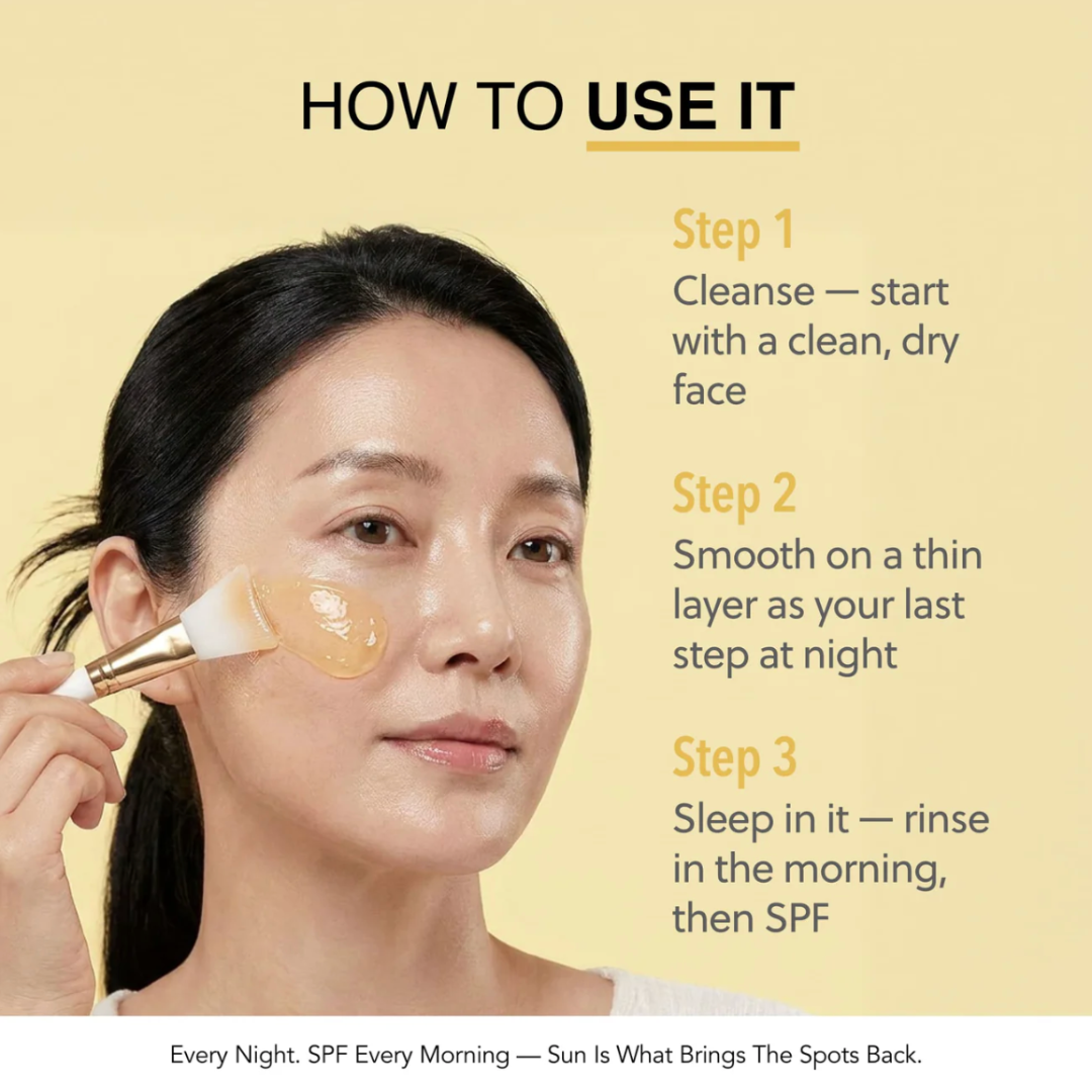 Serolla Turmeric & Kojic Acid Overnight Mask