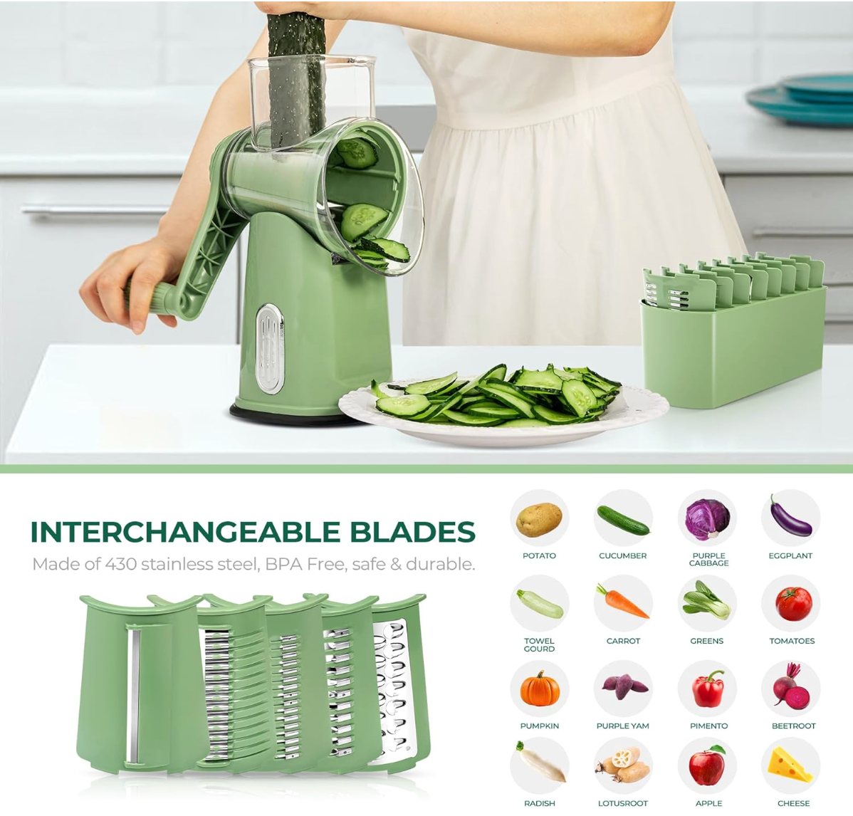 5 in 1 Gourmet Grater